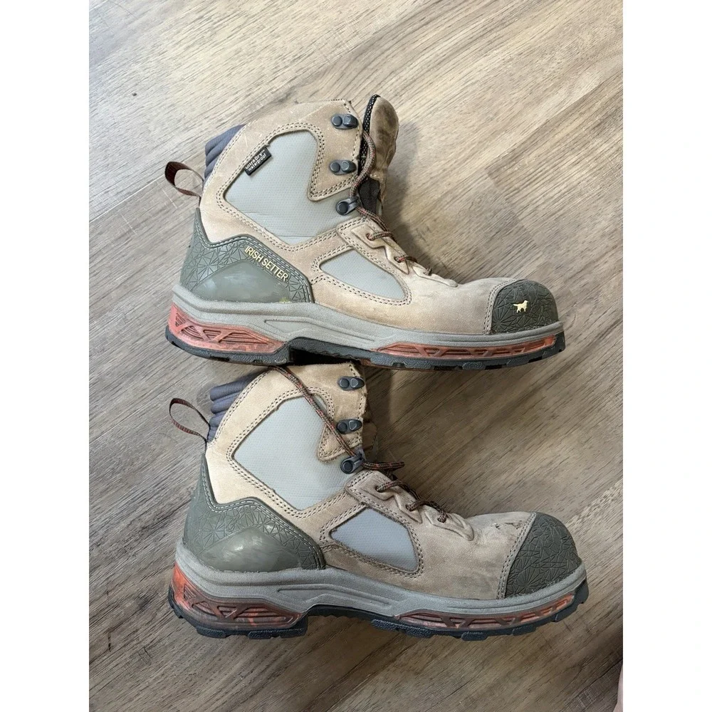Irish Setter 83228 UltraDry Waterproof Work Boots Women's 11 Steel Toe
